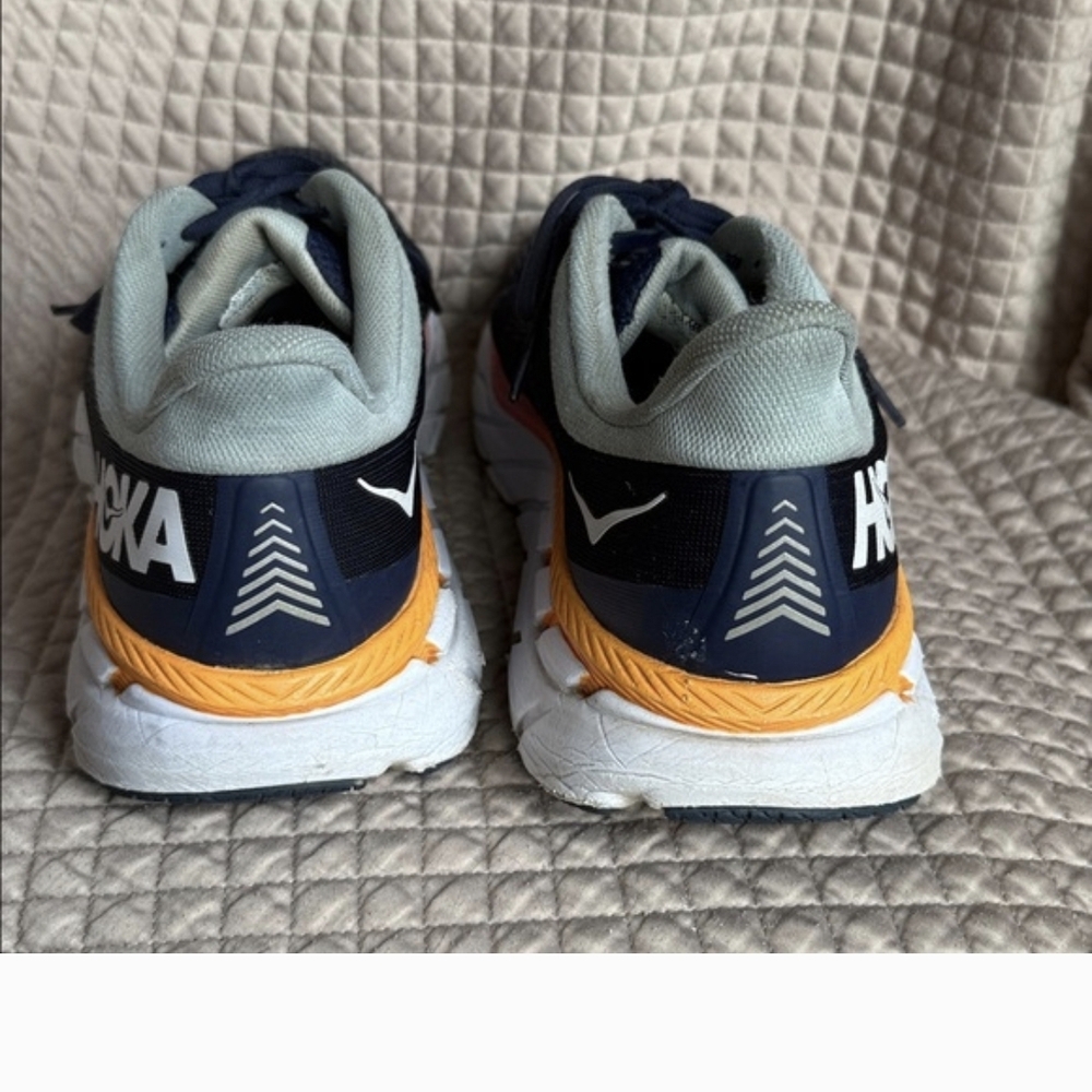 Hoka Navy and Pink Athletic Shoes - Picture 4 of 4